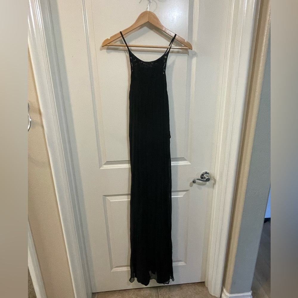 Black flowy dress